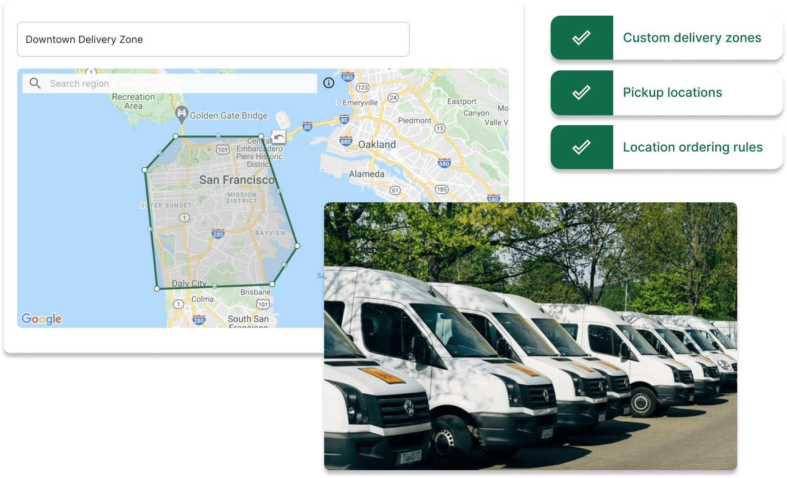 Freshline Delivery Rules Screenshot