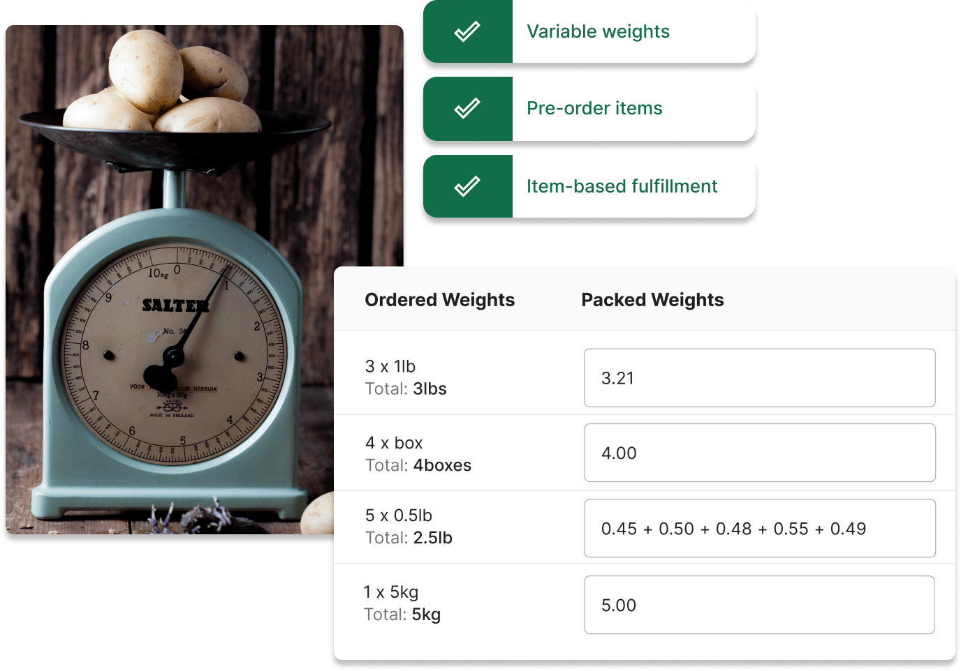 Freshline Catch Weight Screenshot